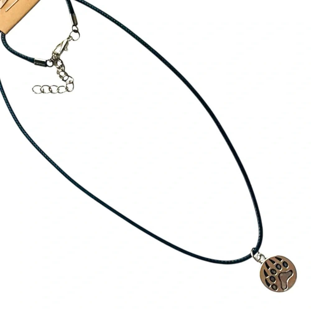 Animal Paw Pendant Necklace - Picture 2 of 4